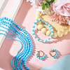 6 Strands 6 Styles Electroplate Glass Beads Strands EGLA-TADJ0001-02B-5