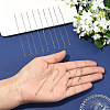 10 Pairs 304 Stainless Steel Earring Findings STAS-YW0001-09-5