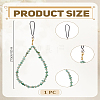 Natural Green Aventurine Mobile Straps HJEW-LP00006-2