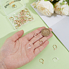 60Pcs 3 Styles 304 Stainless Steel Leverback Earring Findings STAS-BBC0008-30E-3