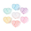 Opaque Acrylic Beads X-OACR-N150-01-1