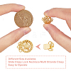 9Pcs 9 Styles Brass Box Clasps KK-DC0002-94-3