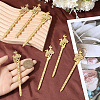 10Pcs Alloy Bookmarks AJEW-SC0003-51G-3