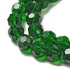 Transparent Glass Beads LS-EGLA-A035-T8mm-D10-4