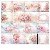30 Sheets Vintage Flower Lace Scrapbook Paper Pads PW-WG33966-04-1