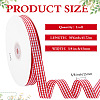 Polyester Ribbons SRIB-WH0011-359B-01-2