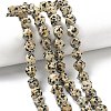 Natural Dalmatian Jasper Beads Strands G-C267-B21-1