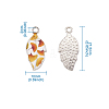 Alloy Enamel Pendants LS-PALLOY-TAC0009-25P-E-6
