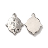 304 Stainless Steel Pendants STAS-Q001-19P-2