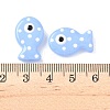 Painted Glass Beads Enamel Beads X-LAMP-D303-04F-3
