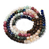 Natural Mixed Gemstone Beads Strands G-D080-A01-02-36-2