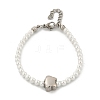 Plastic Imitation Pearl Beads Bracelets for Women BJEW-M056-12P-4