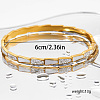 Stainless Steel Hinged Bangles for Women YQ8735-3-2