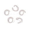 Spray Painted Iron Open Jump Rings IFIN-T017-04C-19-1