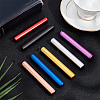 7Pcs 7 Colors Aluminum Alloy Portable Container Box AJEW-AN0007-38-7