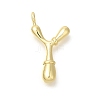 Rack Plating Brass Pendants KK-I722-08G-Y-1