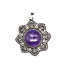 Natural Amethyst Pendants PW-WG111BD-02-1