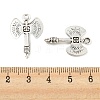 Tibetan Style Alloy Connector Charms FIND-G065-06AS-3