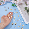 24Pcs 2 Colors 304 Stainless Steel Pendants STAS-HS0001-90A-3