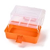 Rectangle Portable PP Plastic Storage Box CON-D007-01B-4