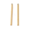 Ion Plating(IP) 304 Stainless Steel Pendants X-STAS-G336-03D-G-1