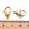 304 Stainless Steel Lobster Claw Clasps X-STAS-T065-17mm-34G-3