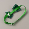Adjustable Cloth Pet Bow Ties AJEW-WH0258-563A-2