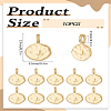 10Pcs Alloy Pendants FIND-LP0003-36J-2