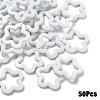 50Pcs Opaque Acrylic Pendants MACR-YW0004-36F-1