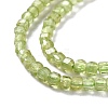 Natural Peridot Beads Strands LS-G-K312-07A-3