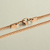 304 Stainless Steel Box Chain Necklaces Necklaces X-NJEW-L353-15-1