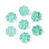 Transparent Spray Painted Glass Beads GLAA-N035-019-C04-1