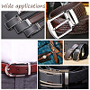 304 Stainless Steel Waist Belt Keeper Rings STAS-WH0044-31-6