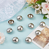1-Hole Zinc Alloy Buttons FIND-MA0001-18B-P-4