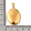 316 Stainless Steel Locket Pendants STAS-C123-01B-G-3