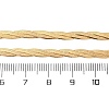 304 Stainless Steel Twisted Snake Chain Necklaces NJEW-Q013-08G-3
