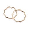 201 Stainless Steel Hoop Earrings EJEW-F205-16G-A-1