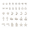 304 Stainless Steel Pendants STAS-TA0002-12P-2