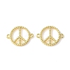 Brass Connector Charms KK-CBA9CBD-01G-1