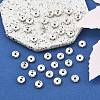 Iron Crystal Rhinestone Spacer Beads X-RB-A009-8MM-S-5