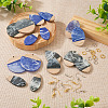 DIY Geometric Dangle Earring Making Kit DIY-TA0004-37-5