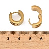 304 Stainless Steel Cubic Zirconia Hoop Earrings for Women SA-CBAF36C-02A-G-3