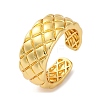 Rack Plating Brass Open Cuff Finger Rings for Women RJEW-M028-87G-4