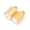 Brass Magnetic Clasps with Loops MC027-NFG-2