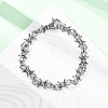 316 Surgical Stainless Steel Large Barbed Wire Link Chain Bracelets for Men Women BJEW-Q349-17AS-4