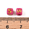 Plating Acrylic Beads OACR-N140-01A-S-3