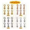 200Pcs 4 Colors Alloy Charms FIND-YW0001-41-2