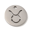 Non-Tarnish 201 Stainless Steel Charms STAS-E217-10P-02-1