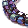 Electroplate Glass Beads X1-EGLA-D030-19E-3