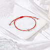 1Pc Alloy Evil Eye Link Bracelet BJEW-LP0002-33-3